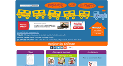 Desktop Screenshot of bonjourlesenfants.net